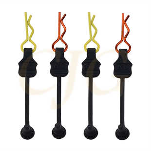 RC模型遥控车车壳卡扣 R型扣改装攀爬车 装饰夹 固定防脱落配件