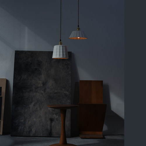 retrozone中古仓侘寂卧室床头复古餐厅日式走廊氛围吧台陶瓷吊灯