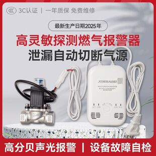 鑫豪斯JT-AT2005A天然气报警器家用然气漏气报警器（25年新日期）