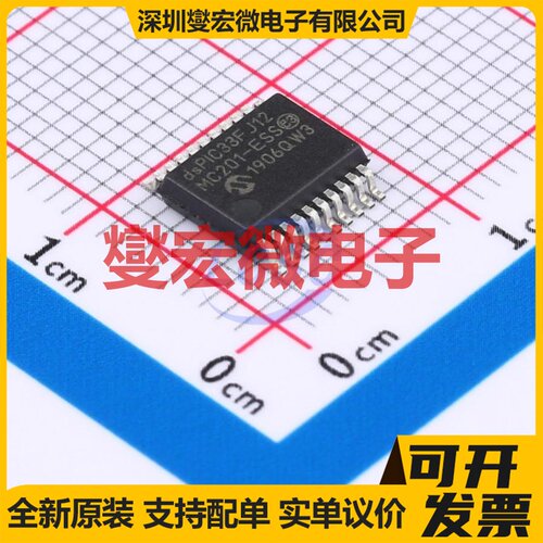 dsPIC33FJ12MC201-E/SS SSOP-20-208mil DSP/DSC数字信号处理器
