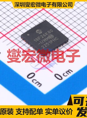 PIC18F26K80-I/MM QFN-28-EP(6x6) MCU/MPU/SOC微处理器控制器