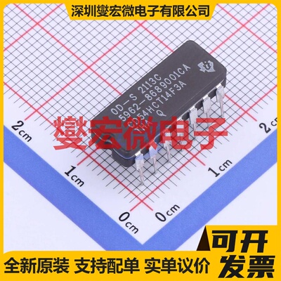 CD54HCT14F3A CDIP-14 反相器芯片IC