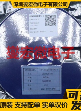 DX81C04-C DFN-8 EEPROM带电可擦写存储器芯片IC