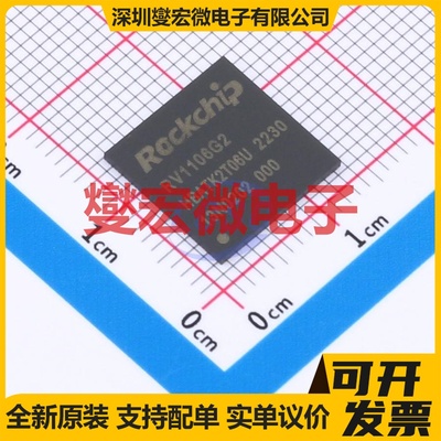 RV1106G2 QFN-128(12.3x12.3) MCU/MPU/SOC微处理器控制器
