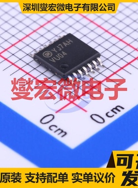 74VHCU04MTCX TSSOP-14 反相器芯片IC