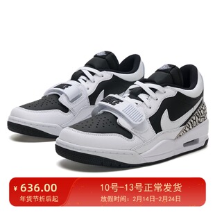 Nike耐克男鞋JORDAN AJ312黑白低帮复古休闲板鞋篮球鞋CD7069-111
