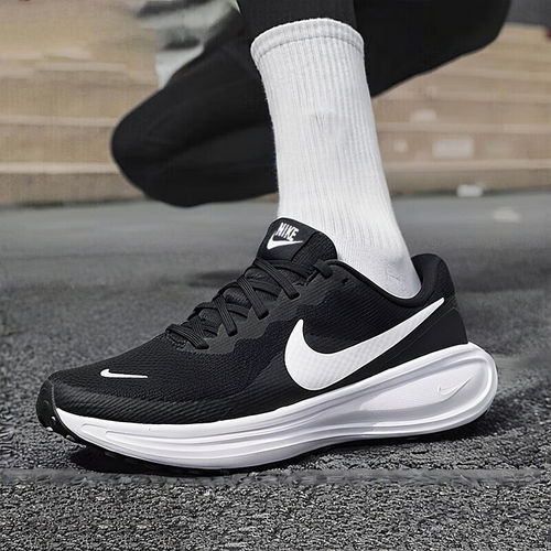 Nike耐克男跑鞋减震网面透气