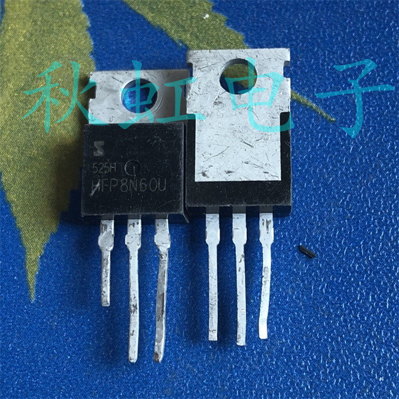 fqp8n60c直插三极管原装进口拆机 场效应mos管电源开关管hfp8n60u