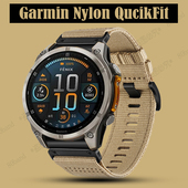 Garmin佳明Fenix8智能运动手表战术版 快拆尼龙帆布泰铁时7pro表带