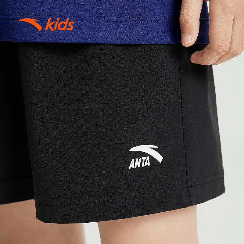 安踏童装男童速干运动裤2026春季新款儿童五分裤大童休闲短裤夏装