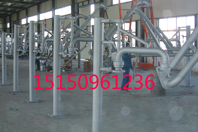 汽车顶部敞口装车鹤管柴油装车鹤管AL1402/AL1401 DN100不锈钢304