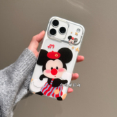 泡泡邮局社ins风卡通米奇手机壳适用苹果17promax软壳iphone16pro