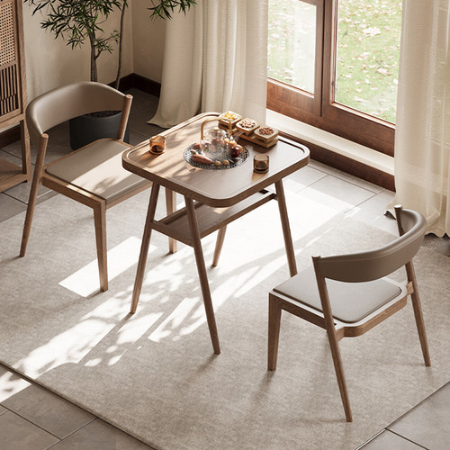 家用阳台小户型带电陶炉煮茶茶桌