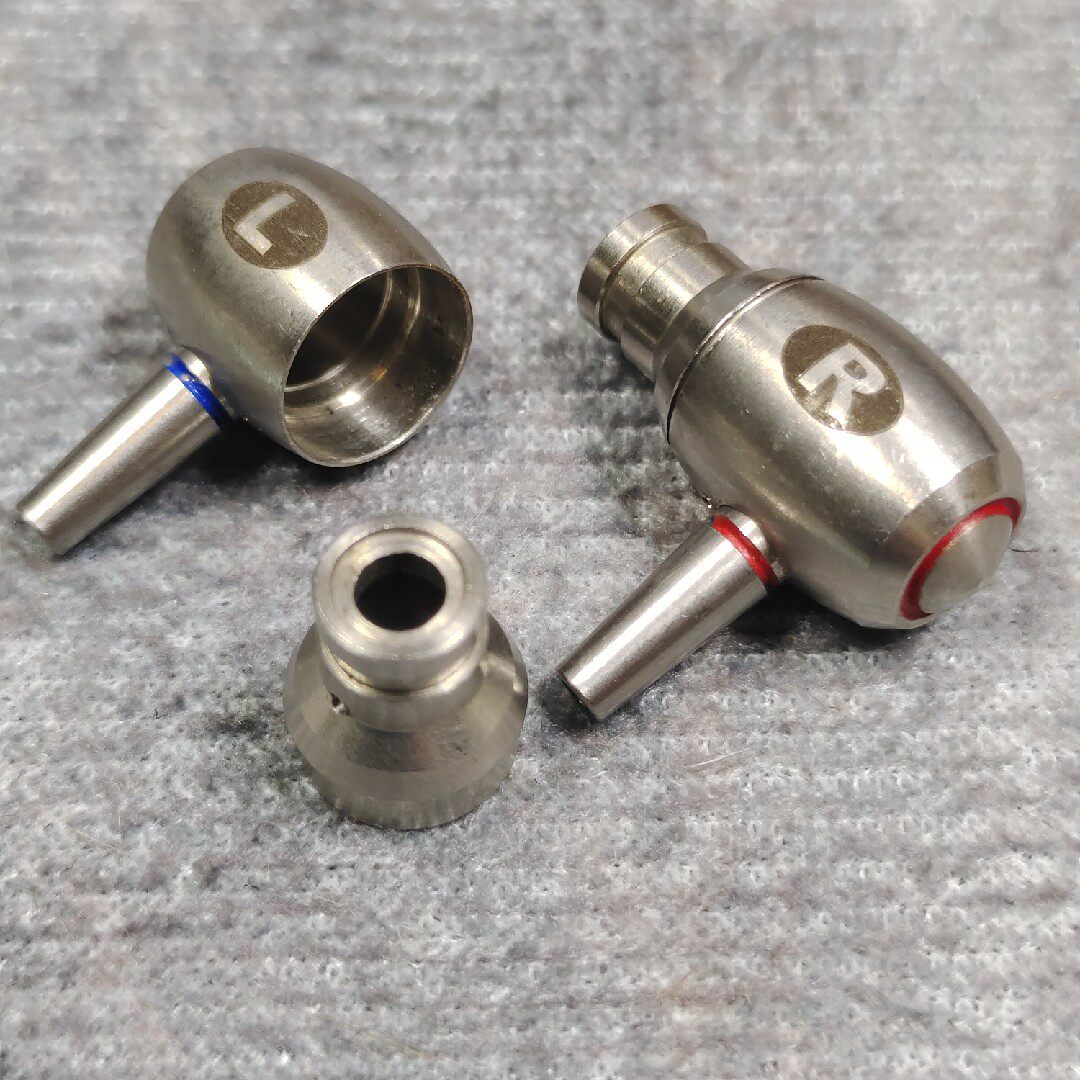 diy耳机壳8mm圈铁耳壳纯铜纯金属壳动铁29689动圈30017高质量