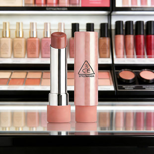 韩国3CE好气色润唇膏rose glaze34/30浮光水光玻璃唇秋冬护唇口红