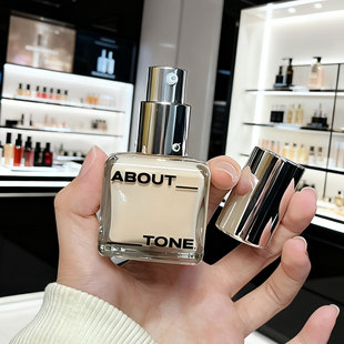持久不卡粉不脱妆提亮肤色03 tone粉底液遮瑕保湿 新版 韩国about