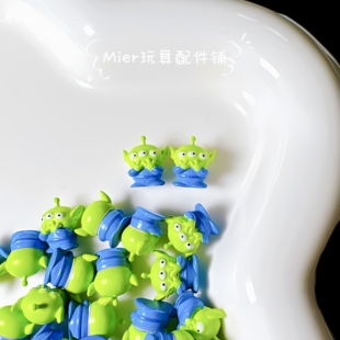 TW可发PU款玩具总动员三眼仔不说小鼻噶奶油胶DIY串珠笔刀配件