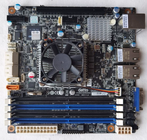 Gigabyte MB10-DS1 D-1521 Четырехъядерный NAS-сервер Двойной 10 000-сиберовой сетевой карту 17*17 Spot