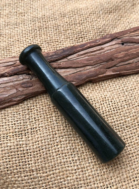 天然和田玉烟嘴随身男士青玉烟嘴老年人旱烟专用过虑长烟嘴玉烟嘴
