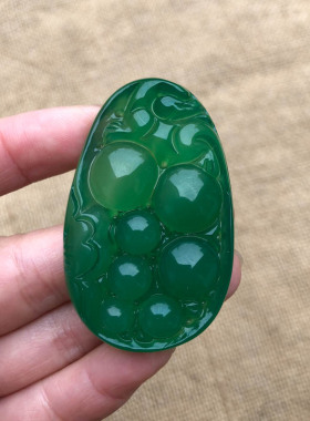 天然玛瑙本命年挂件吊坠送证书