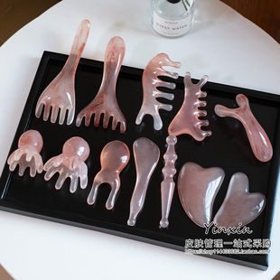 多功能头皮按摩梳子头部头疗疏通经络神器脸部刮痧养生工具大全用