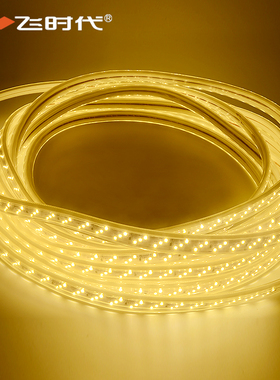 高亮180珠120珠led灯带户外防水装饰线灯带220v双排5630三排2835