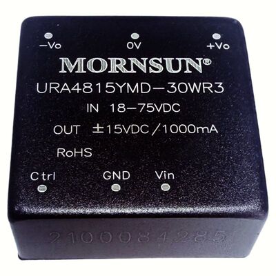 URA4815YMD-30WR3金升阳DC-DC电源模块18-75V转正负15V1000mA 30W