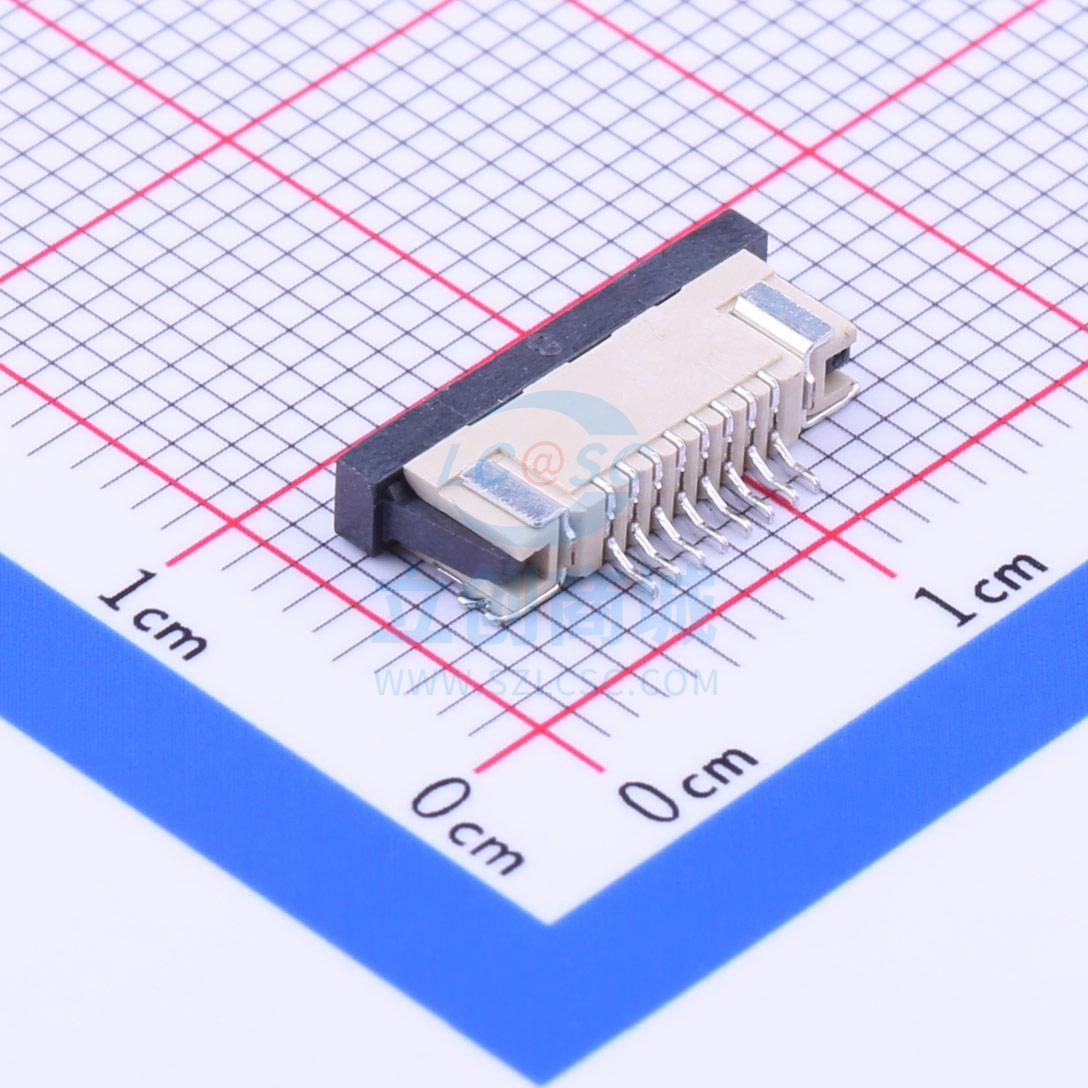 AFC08-S08FCC-00 FFC/FPC连接器 0.8mm P数:8 抽屉式 下接 电子元器件市场 连接器 原图主图