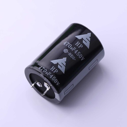 HPE471M35050FVA (470uF ±20% 450V) 牛角型电解电容