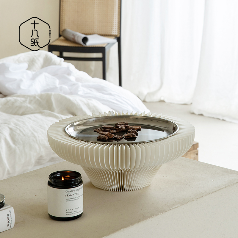 十八纸展台高脚置物架折叠