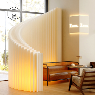 十八纸隔断假墙办公室挡板客厅遮挡新型隔板房间隔断墙饭厅纸屏风