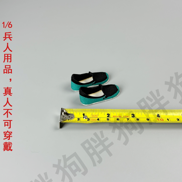 空灵阁 1/6  姚广孝 僧鞋 古代兵人鞋子短靴子模型图片