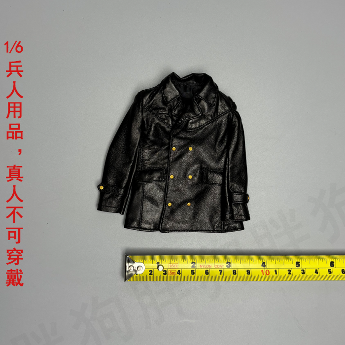 脸谱模玩 1/6 战斗女友 皮衣 兵人偶外套上衣服模型