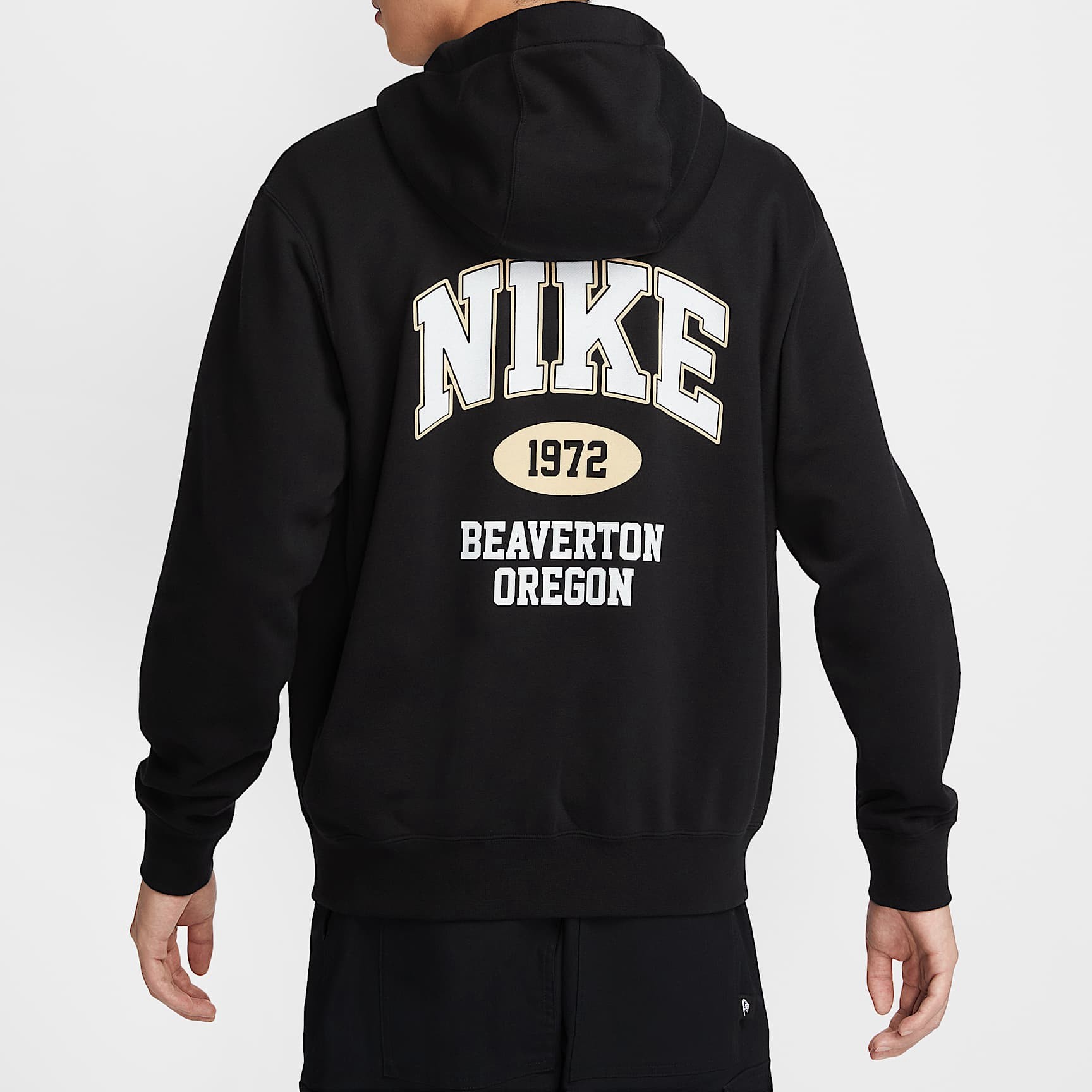 耐克Nike Club男子全长拉链法式毛圈开襟连帽衫HV1064