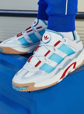 阿迪达斯三叶草Niteball防滑耐磨舒适透气复古潮流跑鞋面包鞋