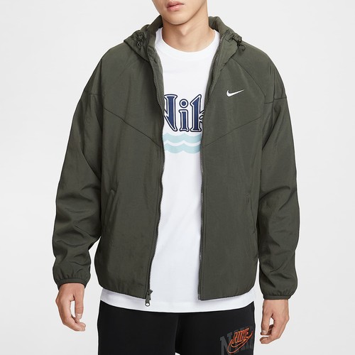 耐克 Windrunner男子冬季款摇粒绒里料连帽夹克HV1065