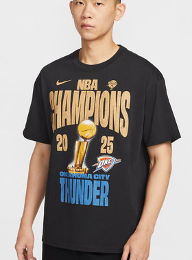 Nike/耐克xNBA联名落肩袖字母短袖T恤IR5593