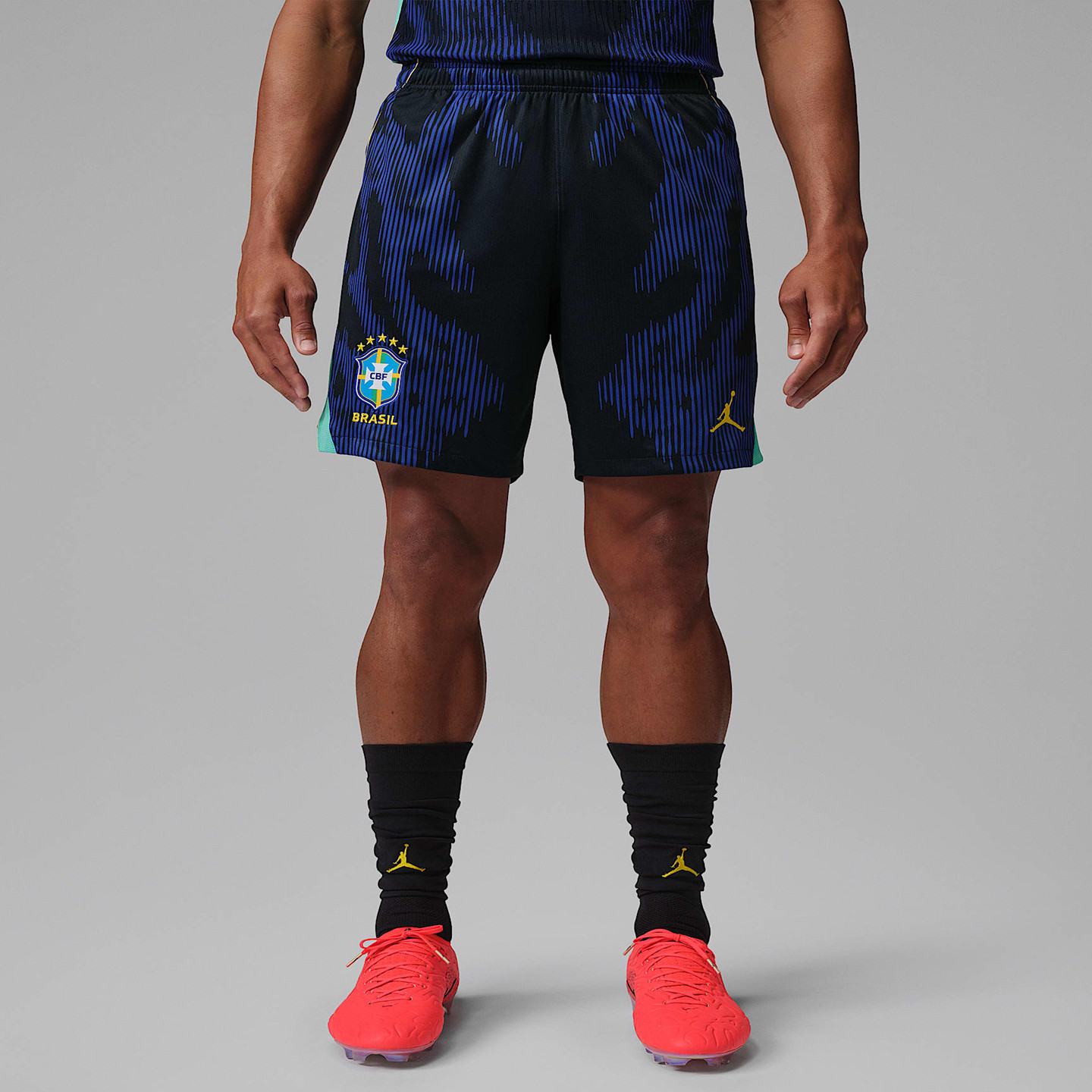Nike/耐克巴西队客场球迷版Jordan Dri-FIT 速干足球短裤IU1073