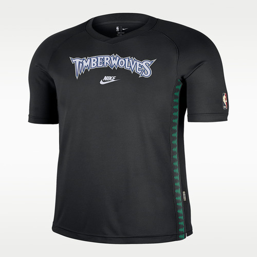 耐克明尼苏达森林狼队 NBA Dri-FIT 男子速干短袖上衣