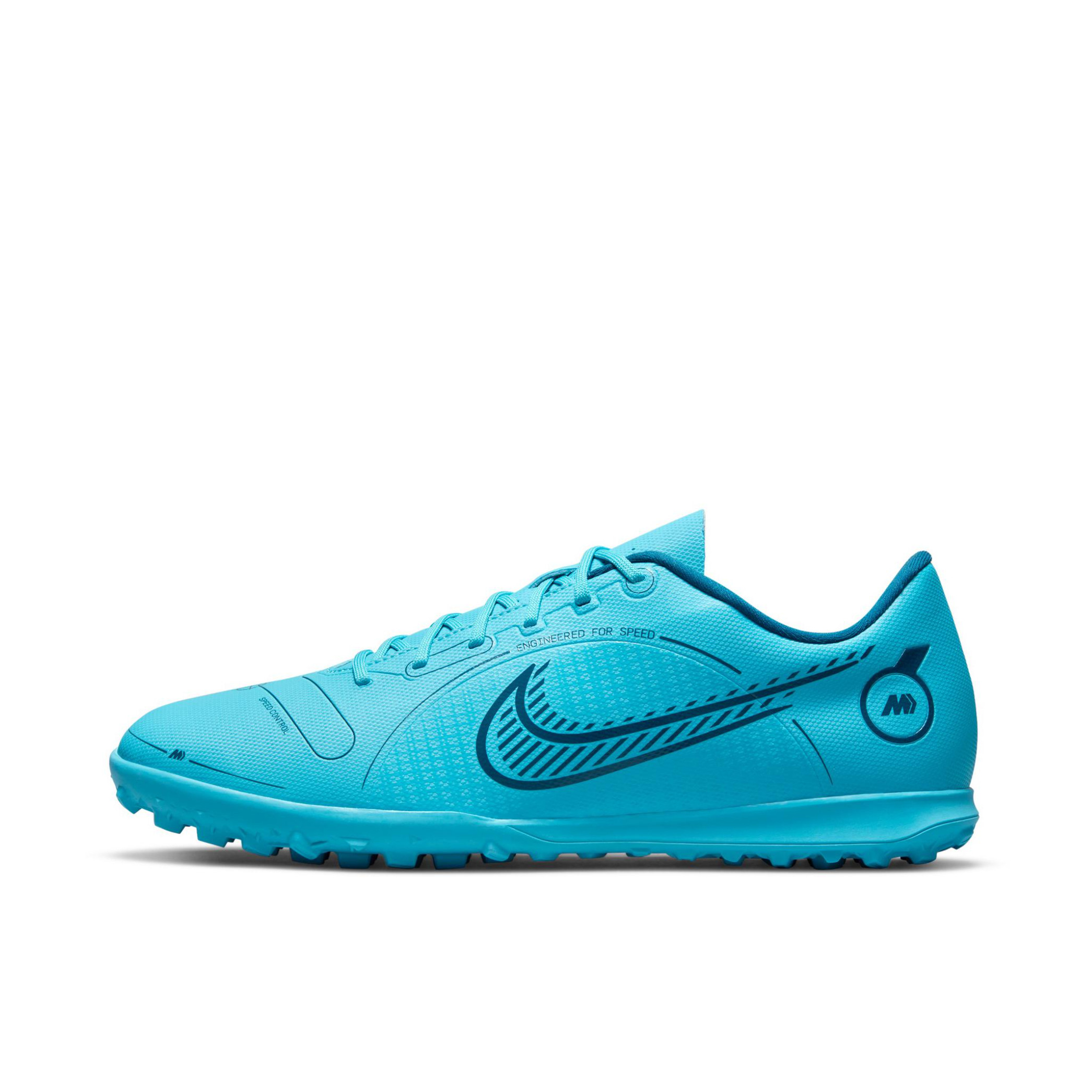 耐克MercurialVapor14ClubIC低端平底室内支撑圆头足球鞋DJ2908