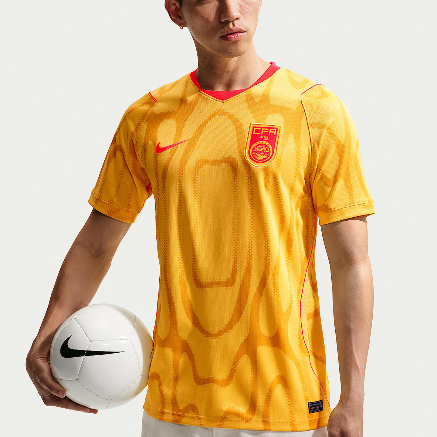 Nike/耐克中国队客场球迷版Nike Dri-FIT 男子速干足球球衣IB5356