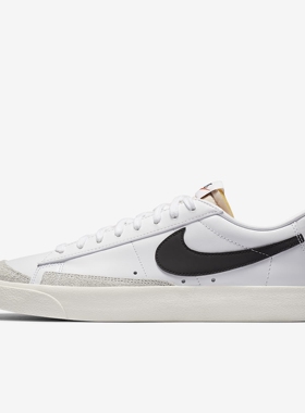 耐克Blazer Low '77 Vintage男子开拓者复古运动鞋板鞋