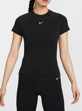 耐克Nike ProDri-FIT 女子速干紧身短袖训练上衣FV7843