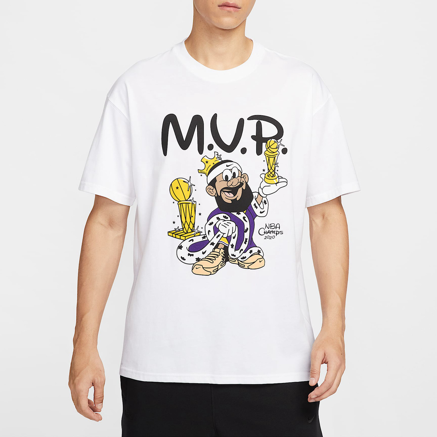 Nike/耐克LeBron "Bubble Boy"詹姆斯“园区冠军”篮球T恤IH8547