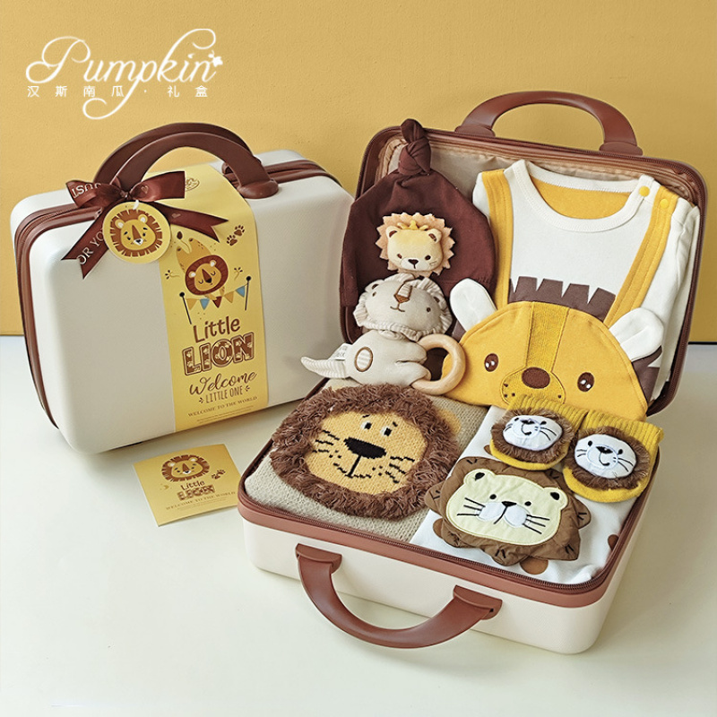 大牌折扣婴儿礼盒套装男宝宝针织