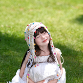 儿童帽子彩色豆豆针织帽女童秋季 保暖护耳帽女宝宝彩色流苏毛线帽