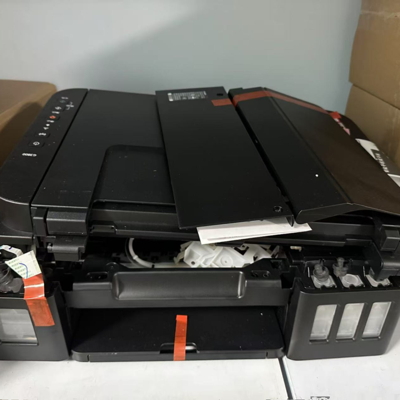 CANON佳能G2800 G3800电源 笔架 墨仓 扫描平台笔架 按键板吸墨座