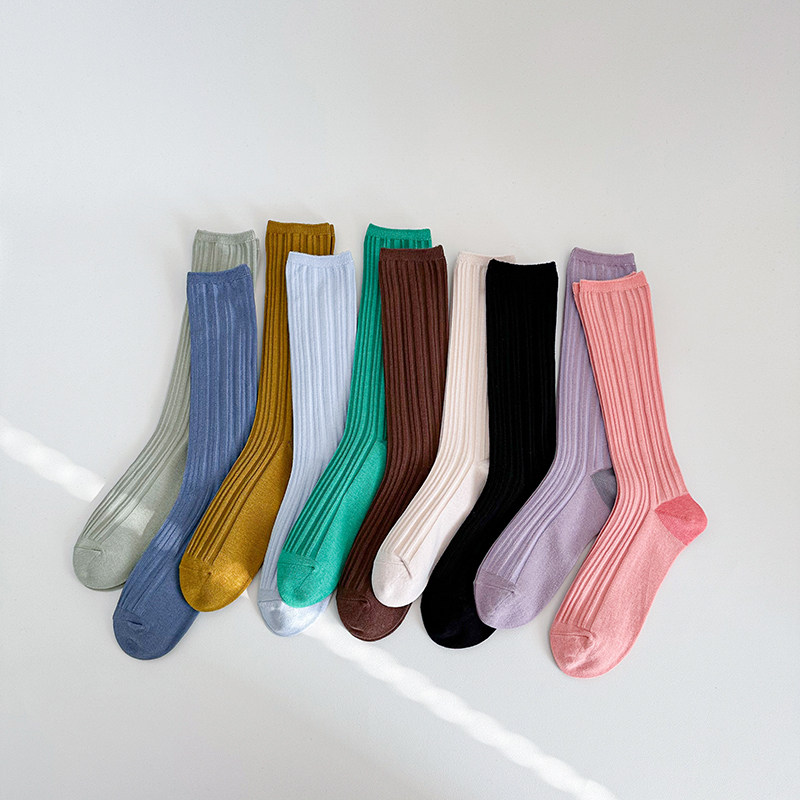 袜子春夏网红薄款棉纯色打底袜女长筒袜萝莉jk小腿袜及膝袜ins潮,女士内衣/男士内衣/家居服,长筒袜,淘宝优惠券,粉丝福利购,淘宝优惠卷