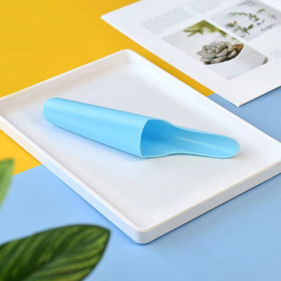 日式糖果色窄口铲土杯