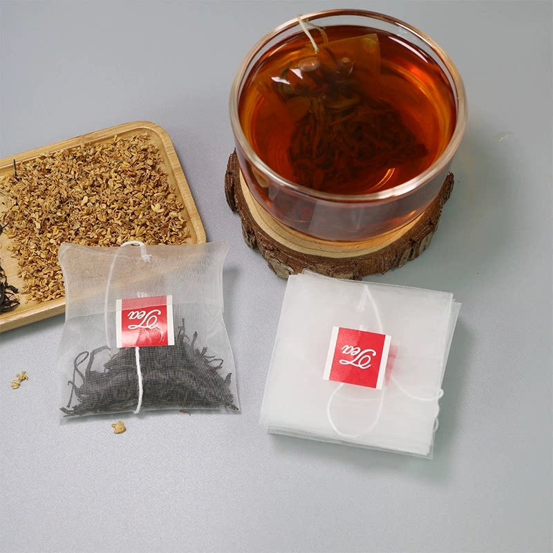 食品级标签反折茶包袋一次性茶包